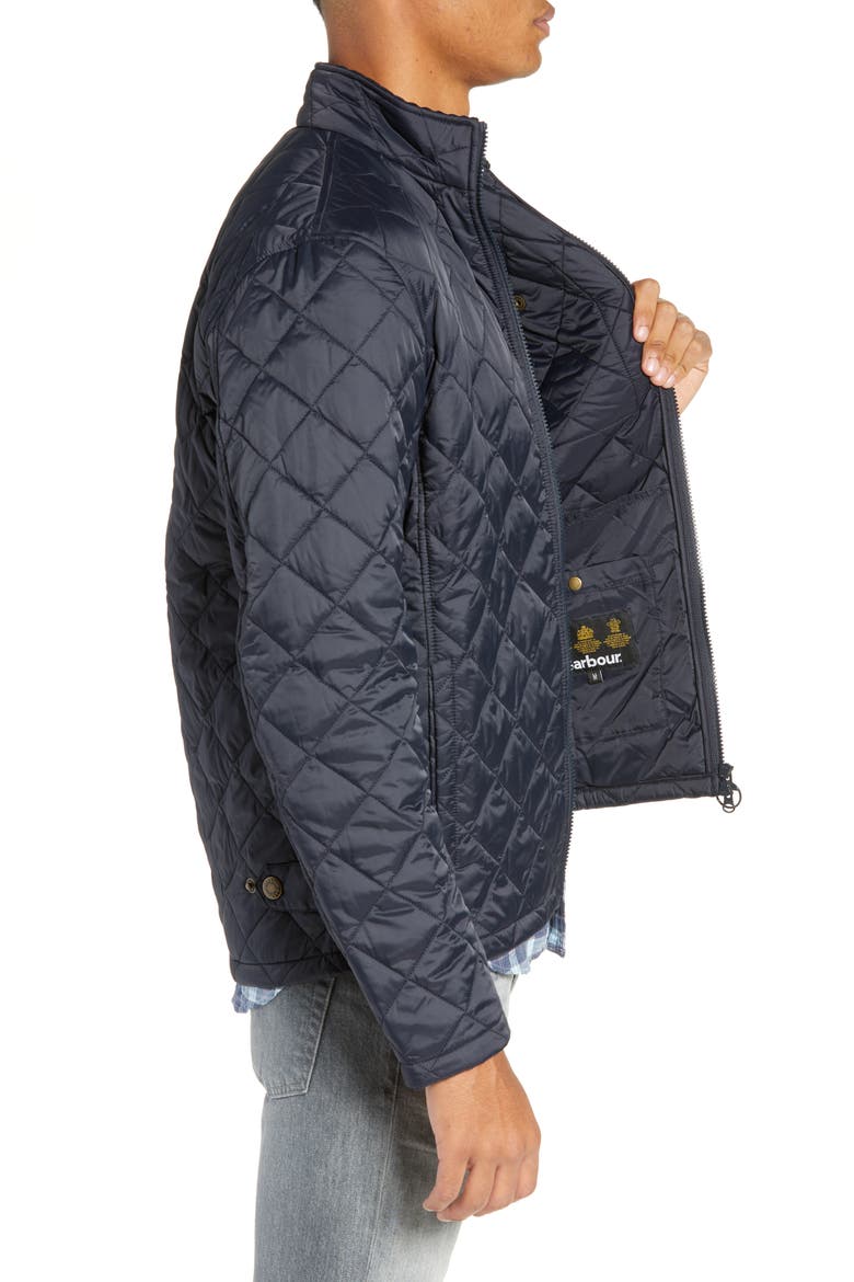 Abaft Quilted Jacket, Alternate, color, NAVY