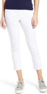 Hue Women's Split Hem Denim Capri Leggings