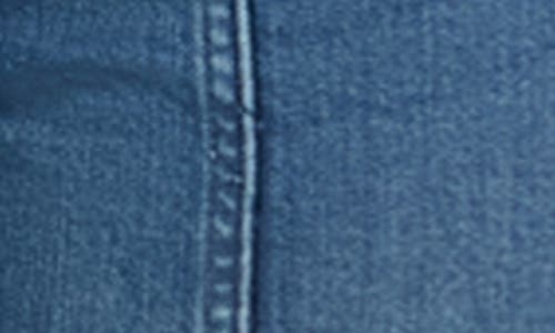 Nydj Billie Front Seam High Waist Mini Bootcut Jeans In Blue