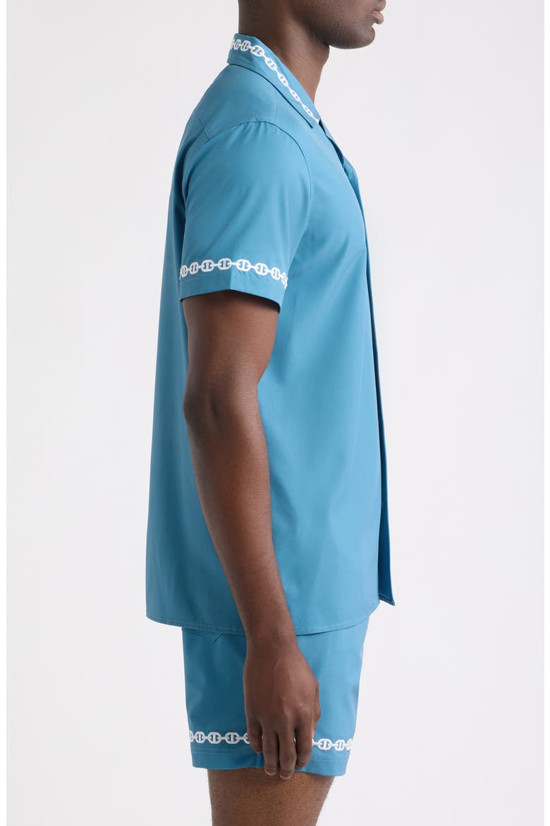 Link Weekend Camp Shirt, Alternate, color, BLUE