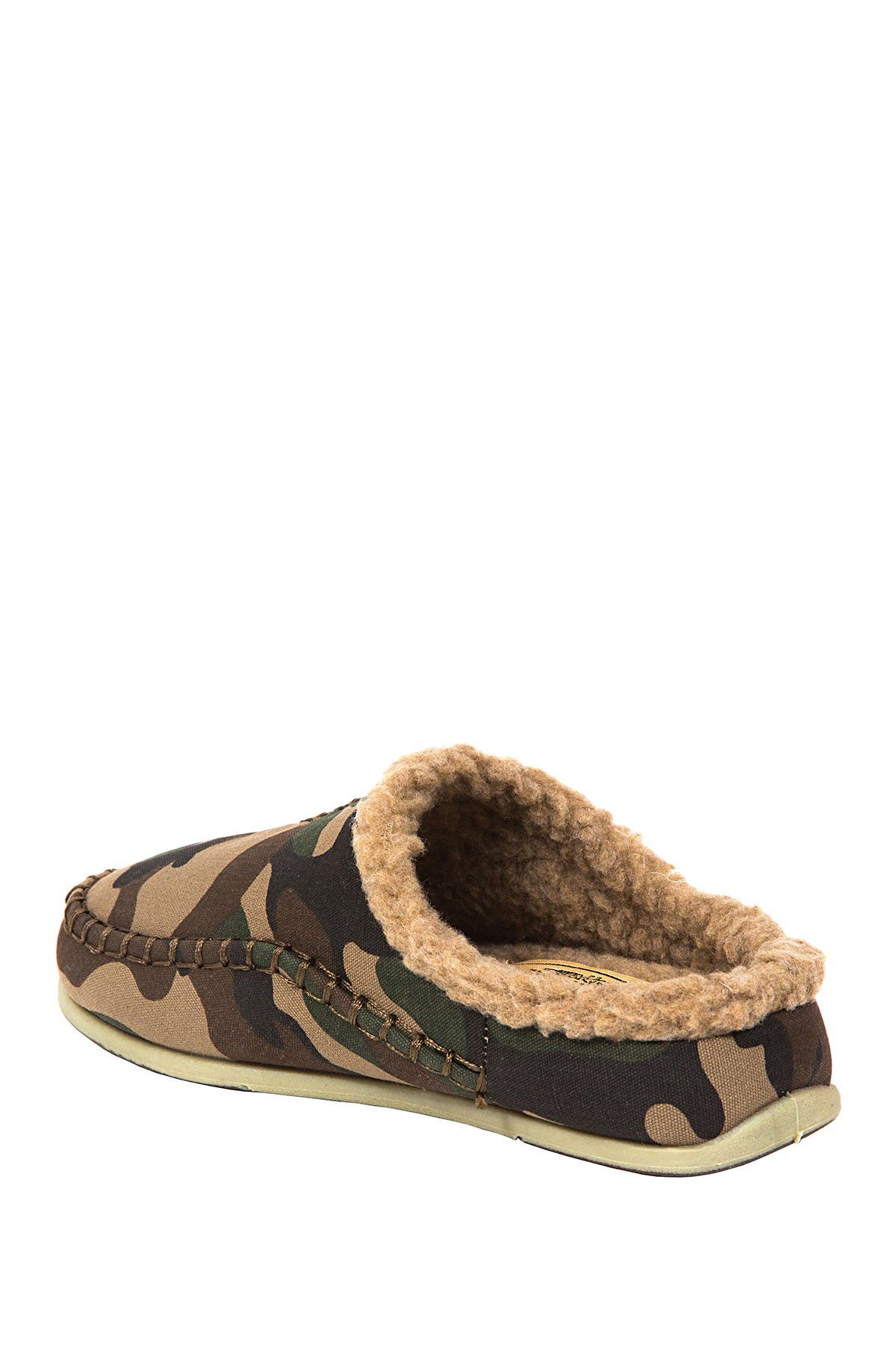 Deer Stags Slipperooz Lil' Nordic Faux Shearling Lined Slipper, Alternate, color, 