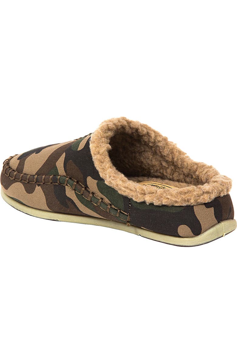 Deer Stags Slipperooz Lil' Nordic Faux Shearling Lined Slipper, Alternate, color,