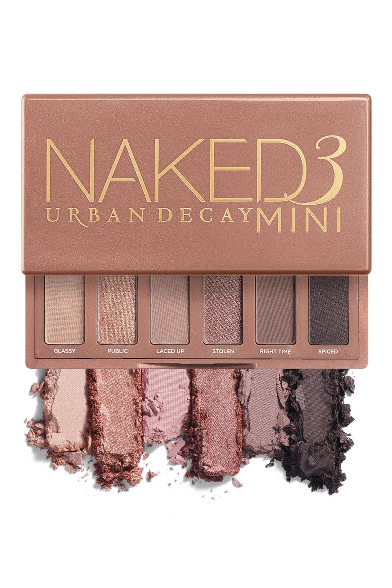 Naked3 Mini Eyeshadow Palette, Alternate, color, NO COLOR