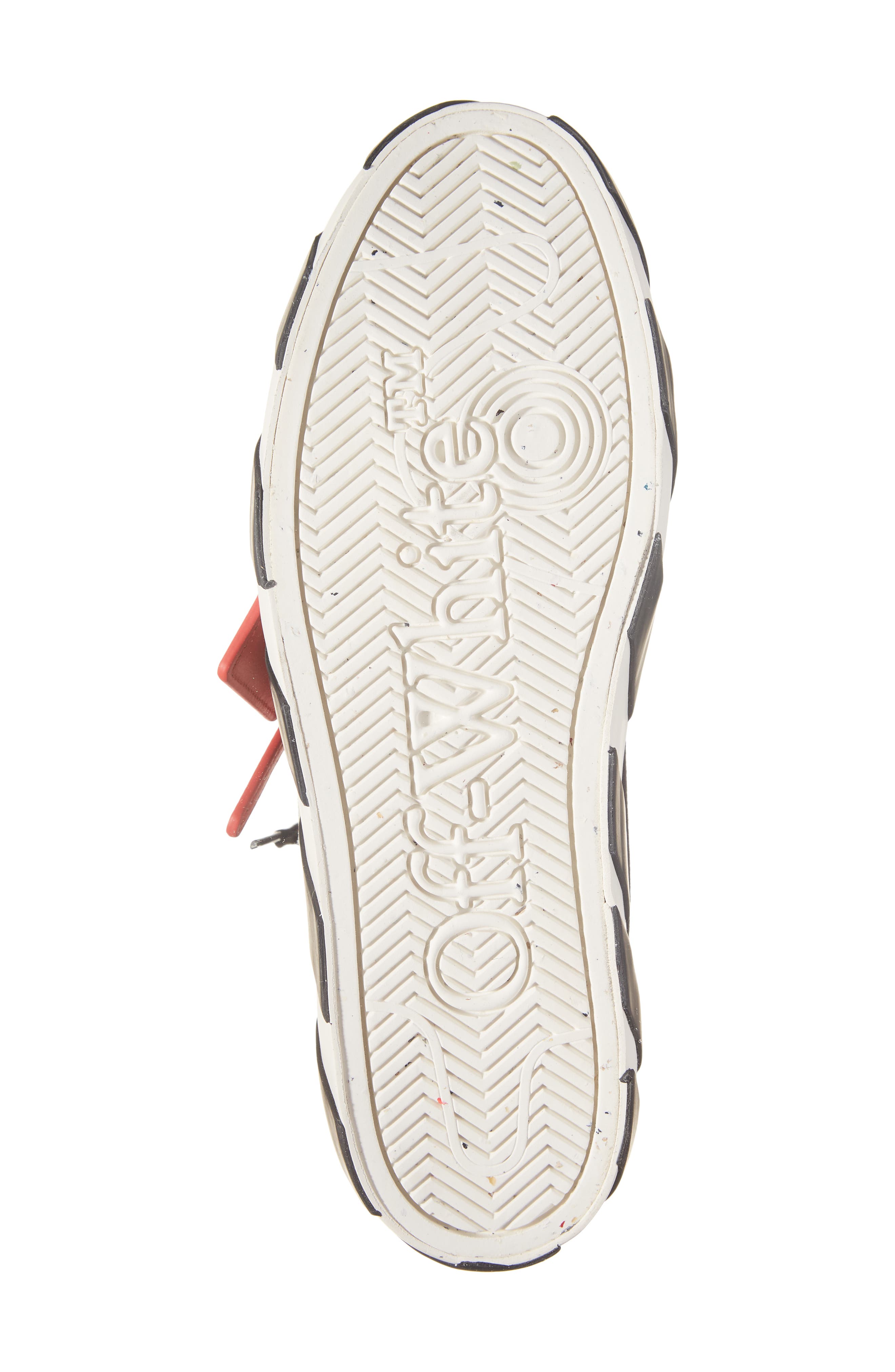 Off-White Mid Top Vulcanized Sneaker, Alternate, color, 