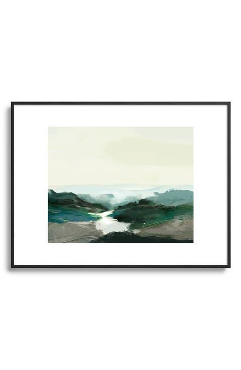 Highland View Framed Art Print