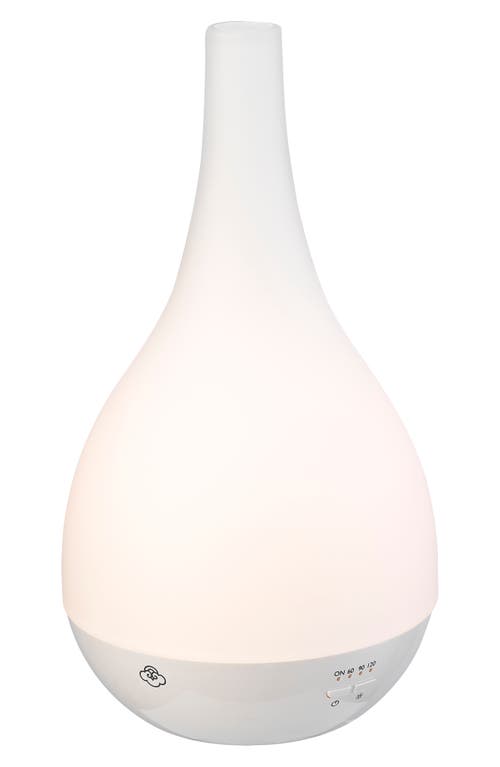 Serene House Comet Glass Ultrasonic Aroma Diffuser In White
