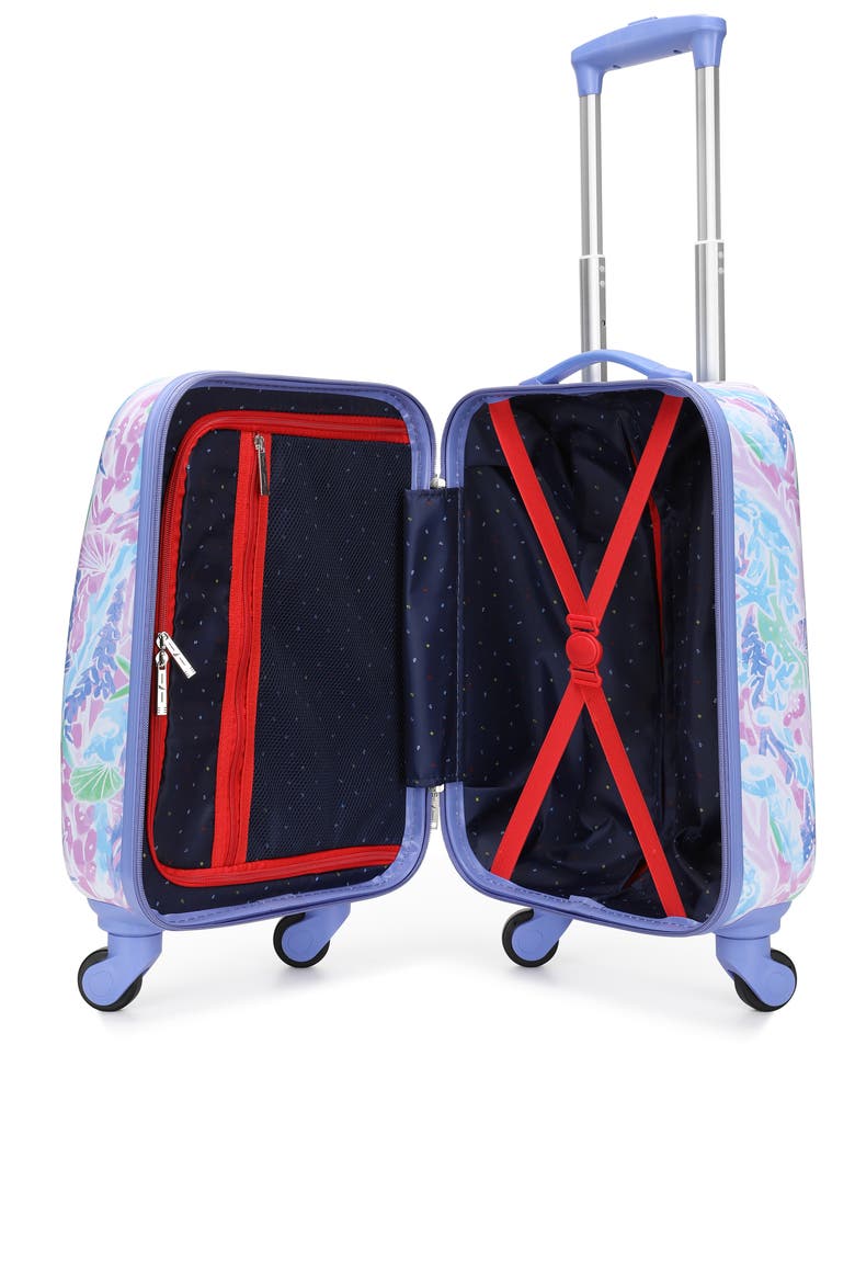 Airline Approved Carry On 5 Piece Luggage Set, Alternate, color, Pastel Shell