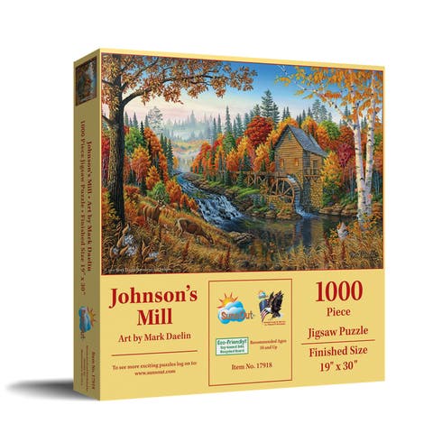 Johnson's Mill 1000 piece Jigsaw Puzzle for Adults