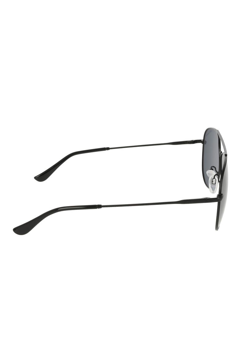 59mm Navigator Sunglasses, Alternate, color, BLACK