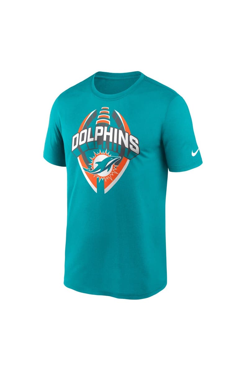 Nike Men's Nike Aqua Miami Dolphins Legend Icon Performance T-Shirt, Alternate, color, Aqua