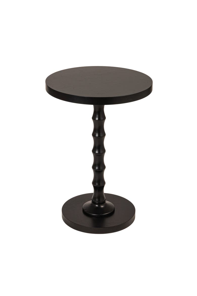 Spindle Side Table, Black, Main, color, Black