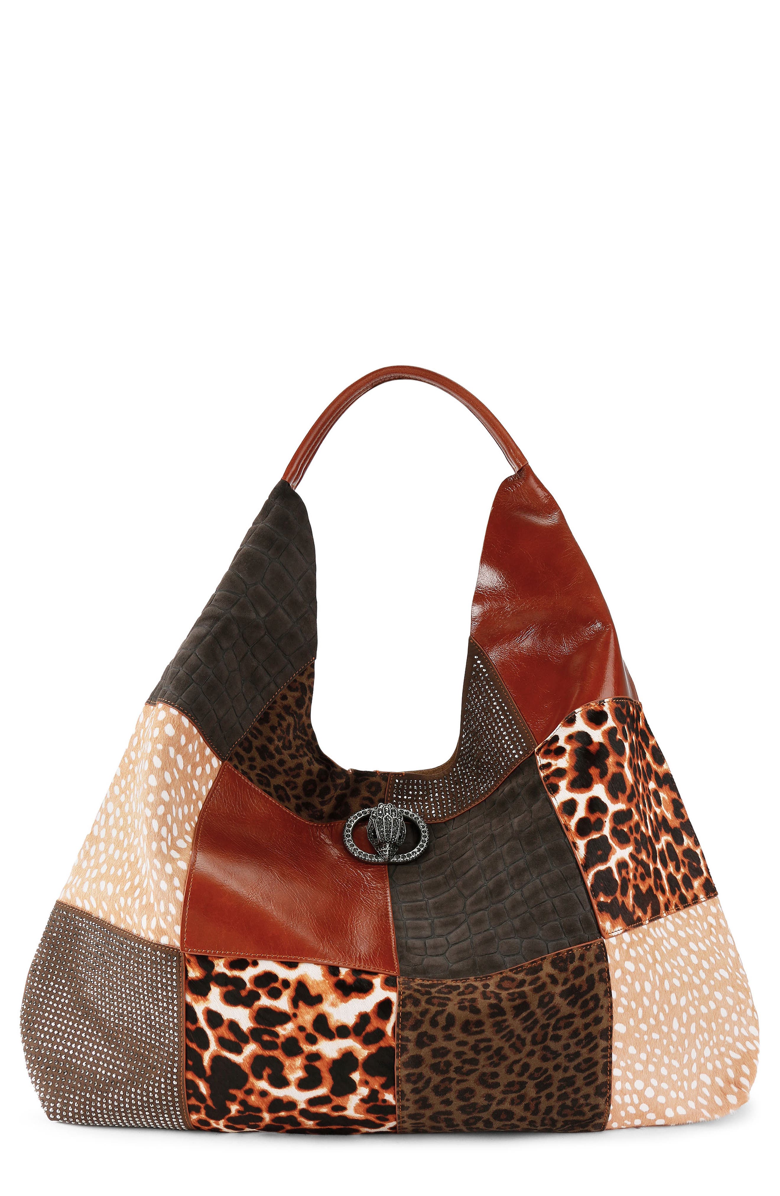 Large Chelsea Hobo Bag, Main, color, BROWN/ OTH