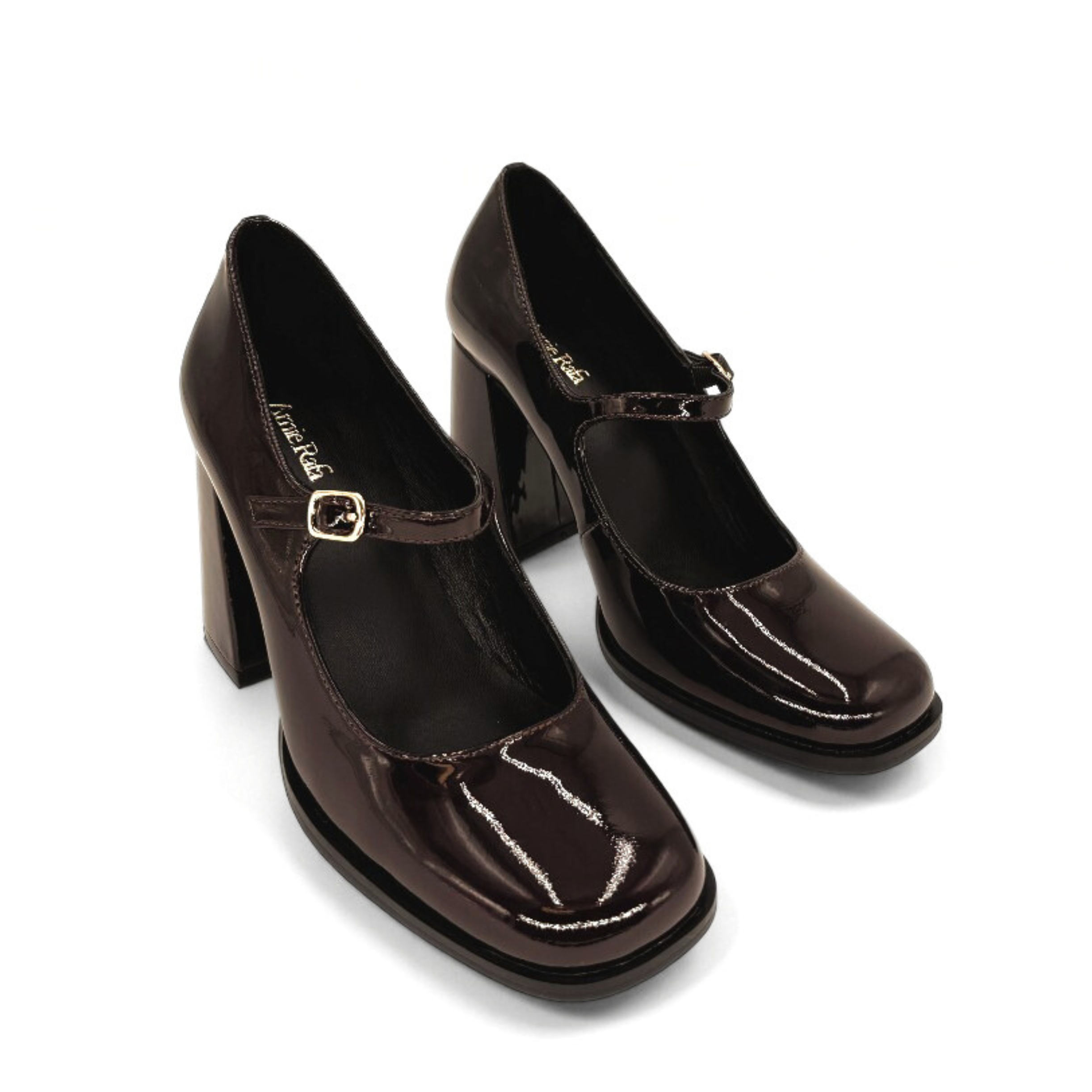 Jackie Mary Jane Heels, Alternate, color, Brown