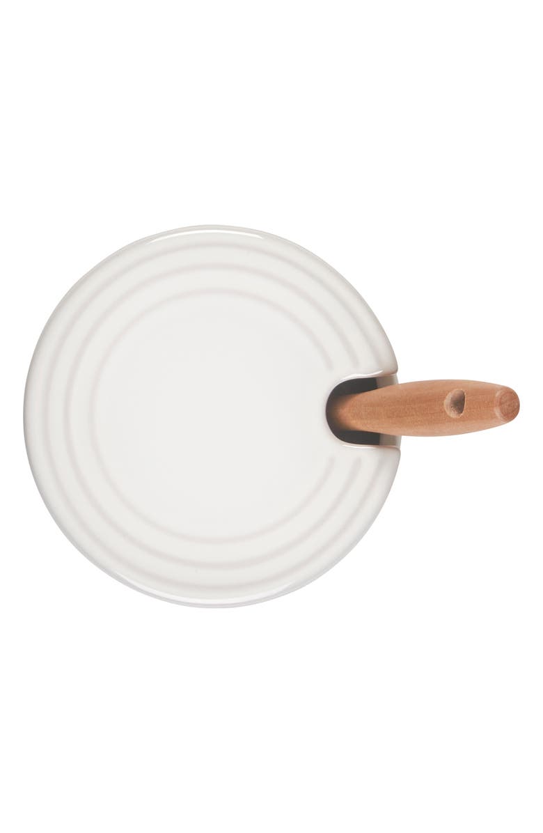 Le Creuset Stoneware Honey Pot & Dipper, Alternate, color, White