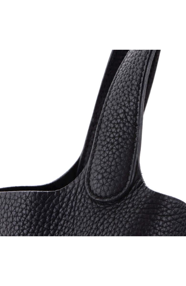 Pre-Owned Hermes Picotin Lock Bag Clemence MM, Alternate, color, Noir