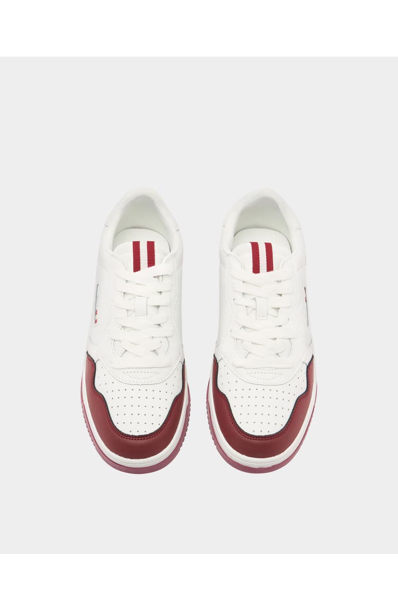 Bally Jasper Sneaker in Calf Leather, Alternate, color, Red