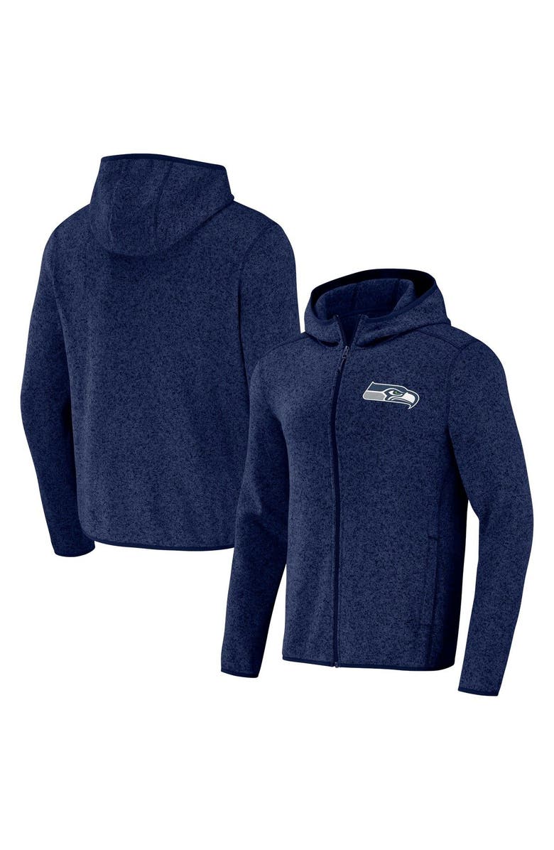 NFL X DARIUS RUCKER Men's NFL x Darius Rucker Collection by Fanatics Navy Seattle Seahawks Fleece Pullover Hoodie, Main, color, 