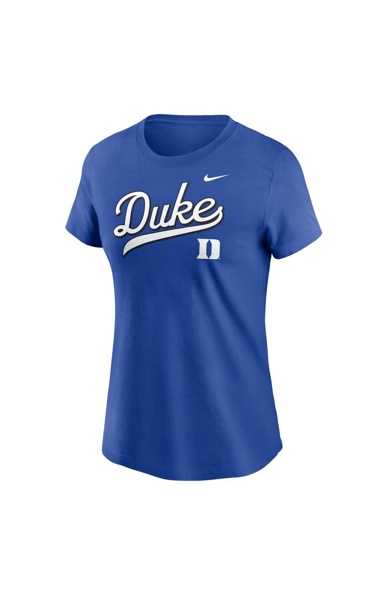 Nike Women's Nike Royal Duke Blue Devils Local Script T-Shirt, Alternate, color, 