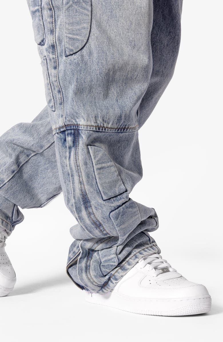 mnml Ultra Baggy Jeans, Alternate, color, Blue