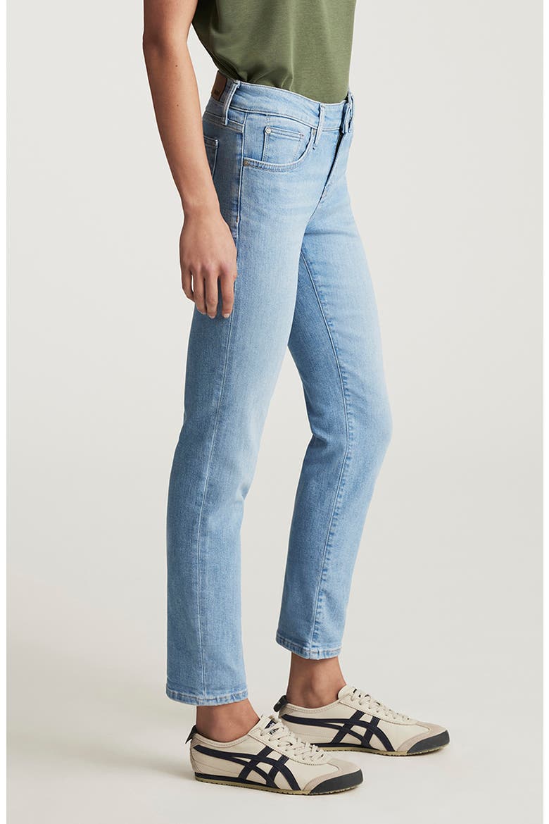 Emma Mid Rise Slim Boyfriend Jeans, Alternate, color, LIGHT BRUSHED FLEX BLUE