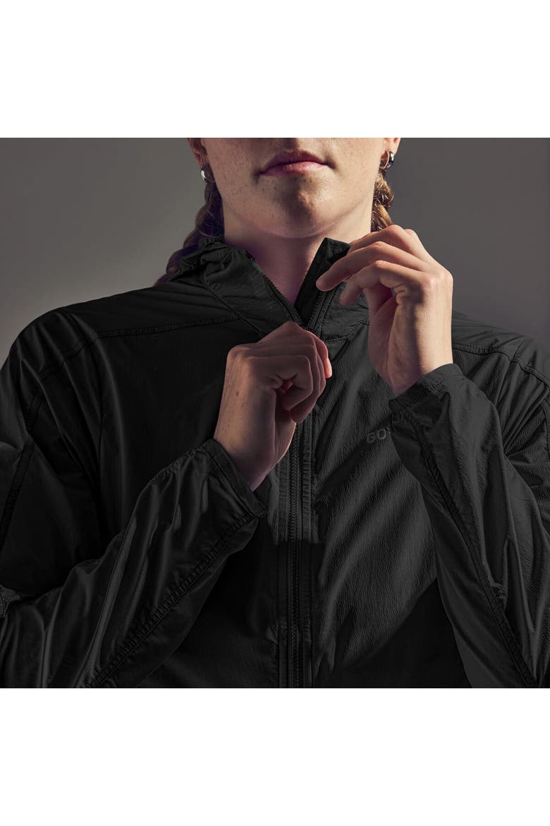 Fernflow Hooded Windbreaker - Women's, Alternate, color, Black