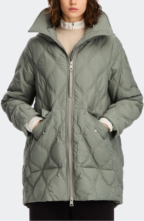 Alessia Quilted Hooded Jacket