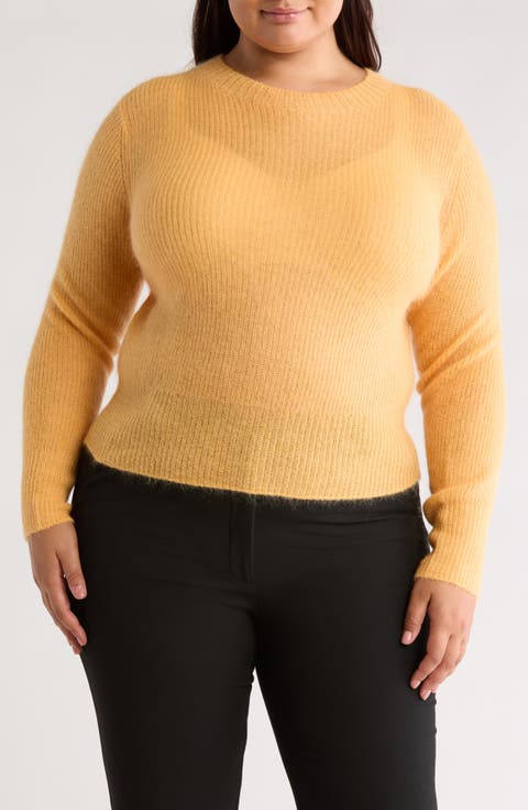 Featherweight Rib Crewneck Sweater
