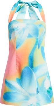 Kulani Kinis Strapless Floral Minidress