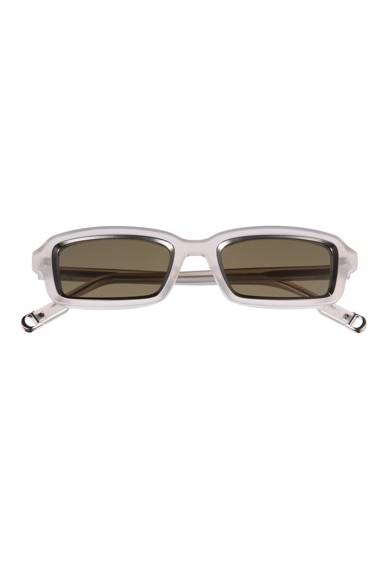 DiorSymbol S2I Rectangular Sunglasses, Main, color, GREY/ OTHER / GREEN