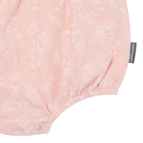Shop Modern Moments™ By Gerber Ruffle Bubble Romper In Rose 2-tone Floral