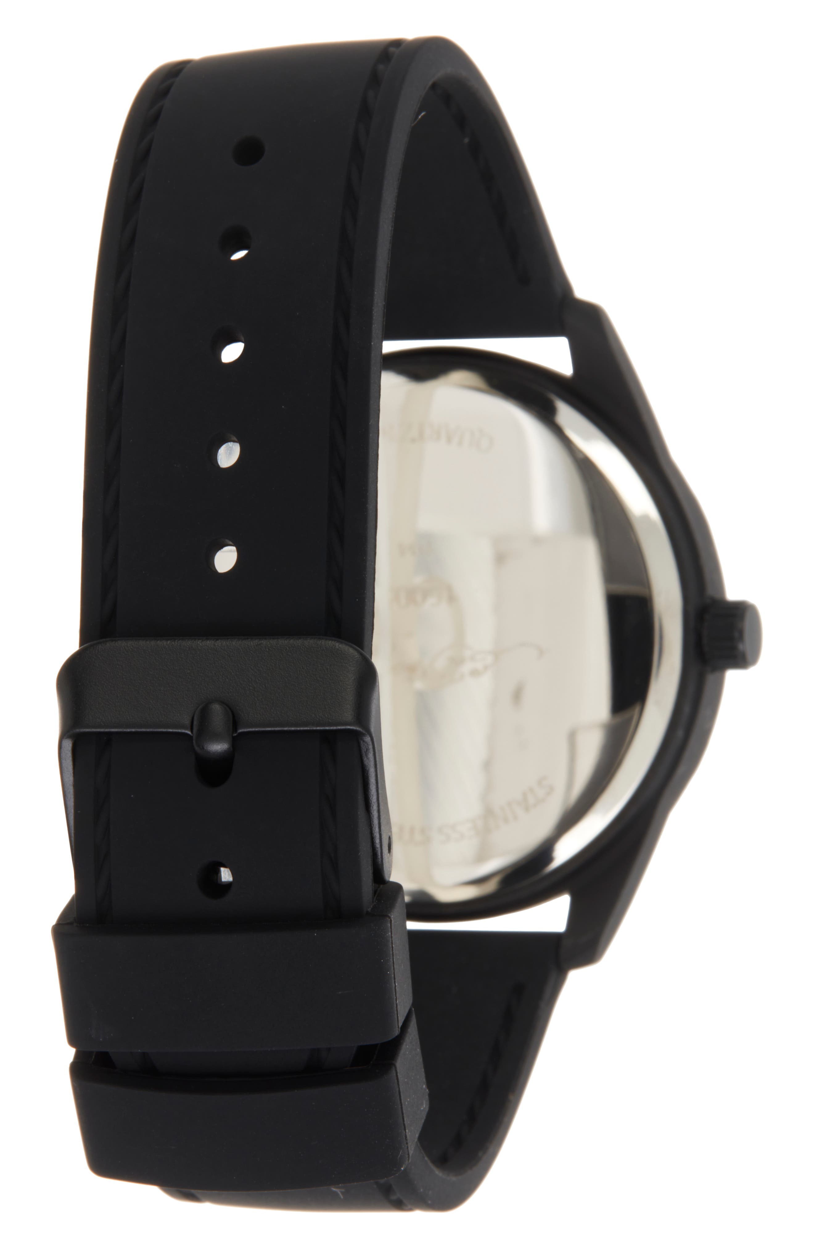 Ed Hardy Stud Silicone Strap Watch, 40mm x 46mm (Women) | Nordstromrack