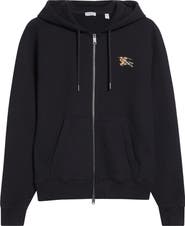 Burberry Scott Check EKD Stamp French Terry Hoodie