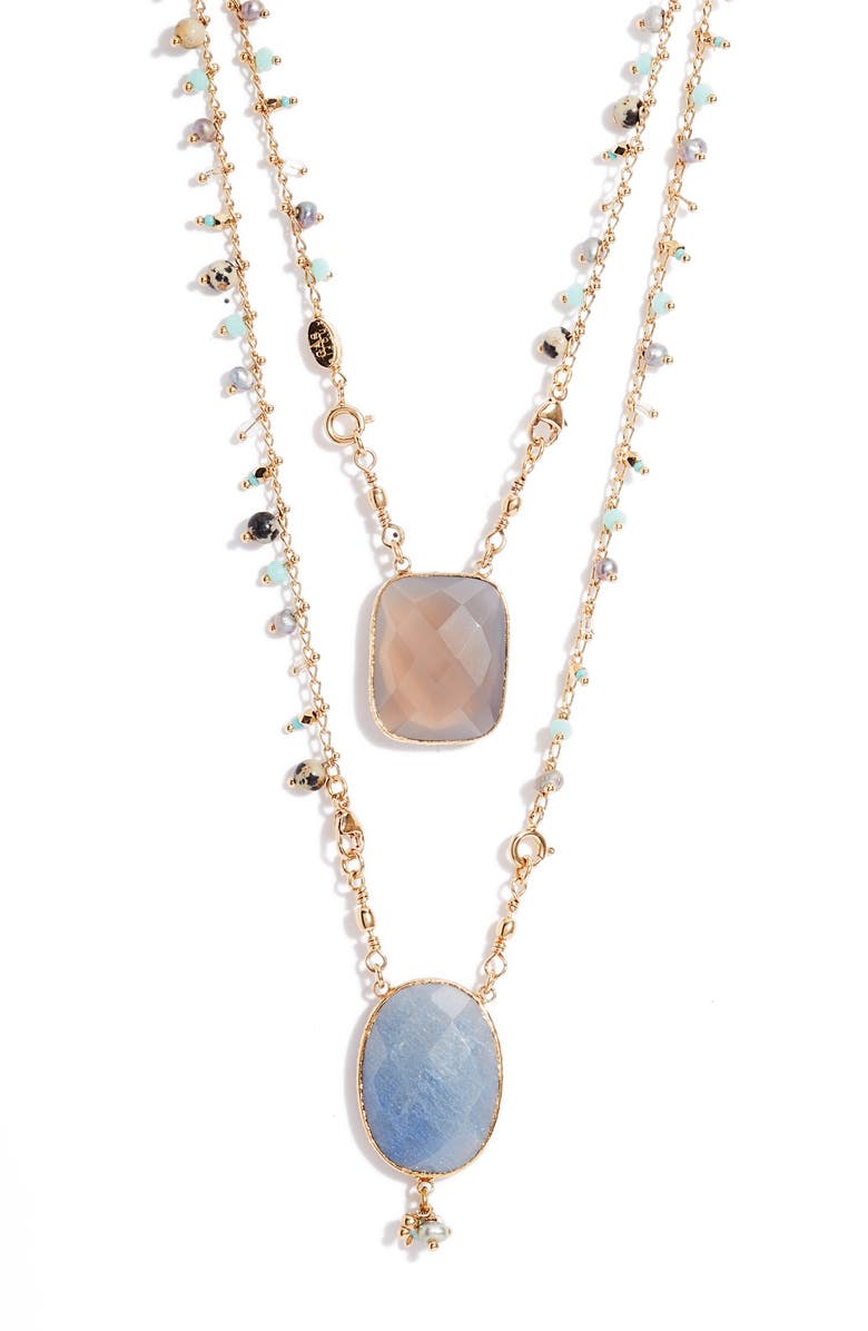 Gas Bijoux Scapulaire Convertible Pendant Necklace, Main, color, 