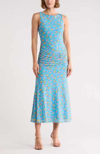 Loren Floral Print Sleeveless Dress