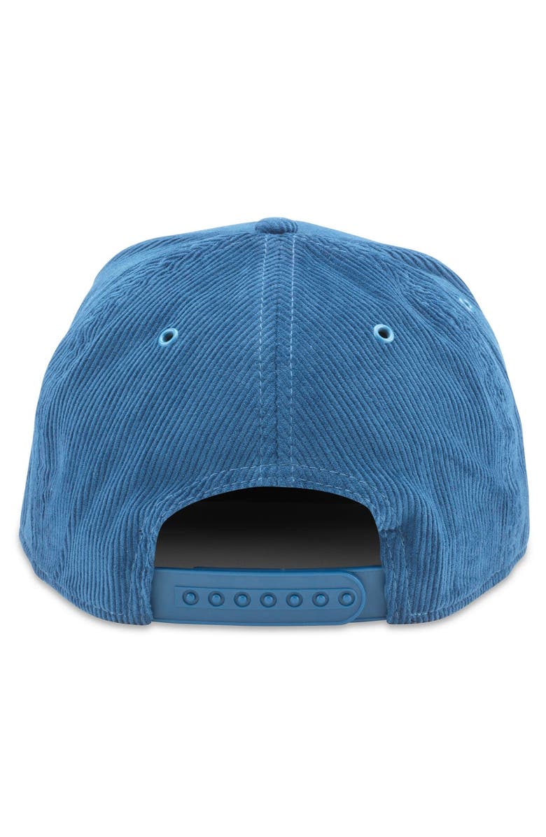 American Needle Men's American Needle Blue New York Rangers Corduroy Chain Stitch Adjustable Hat, Alternate, color, 