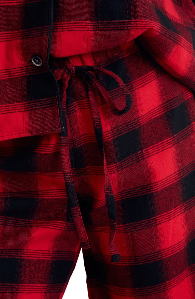 Madewell Buffalo Plaid Flannel Bedtime Pajamas, Alternate, color,