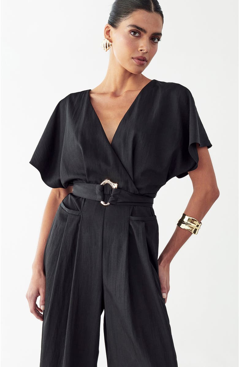 BWLDR Zarah Jumpsuit, Alternate, color, Black