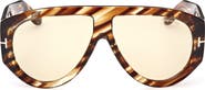 TOM FORD Bronson 60mm Aviator Sunglasses