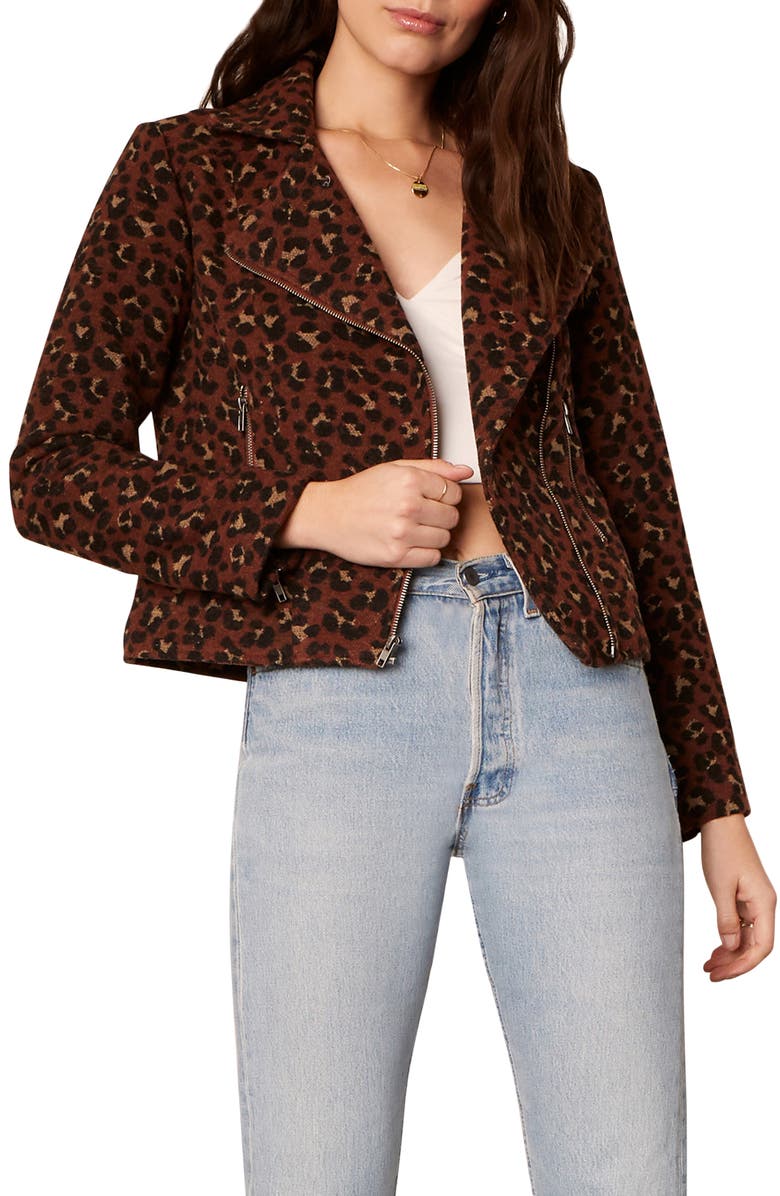 cupcakes and cashmere Lipa Front Zip Jacket, Main, color,