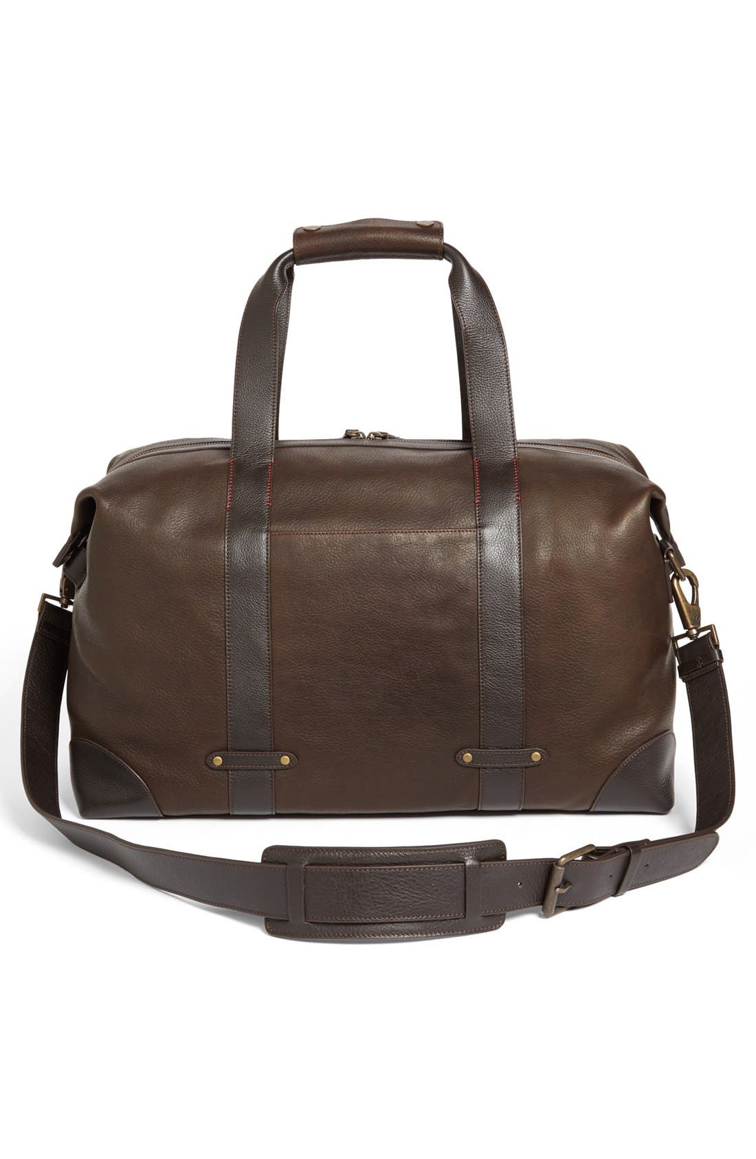 'Jackson' Duffel Bag, Alternate, color, EARTH BISON