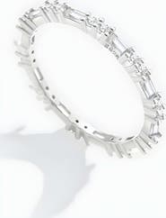 Mint & Lily Baguette Gemstone Stacking Ring