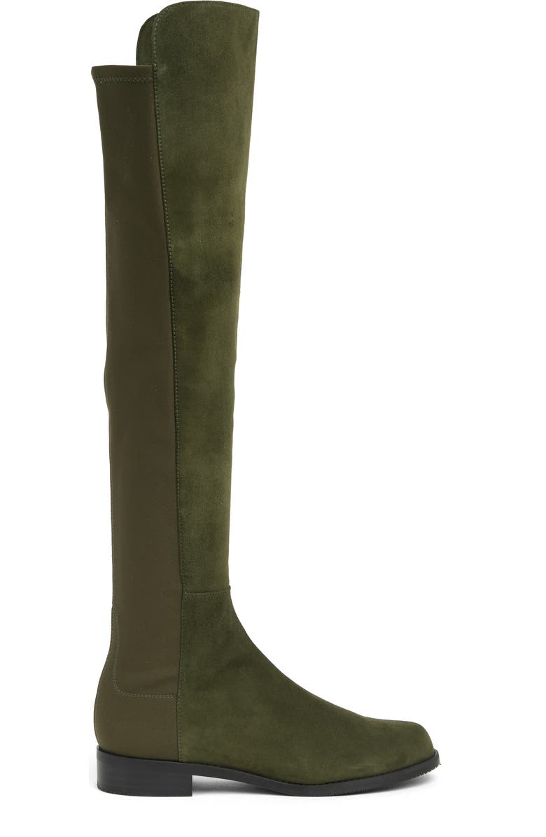 Stuart Weitzman 5050 Over the Knee Boot, Alternate, color, Hunter