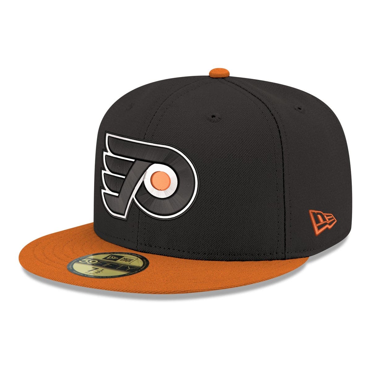 New Era Men's New Era Black Philadelphia Flyers Core Logo Two-Tone ...