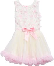 Popatu Kids' 3D Butterfly Pettidress