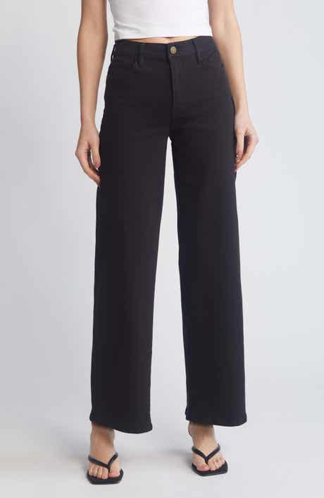 FRAME Le Slim Palazzo High Waist Wide Leg Jeans