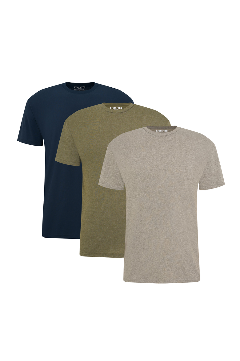 Crew Neck T-Shirts, Main, color, Field Crew