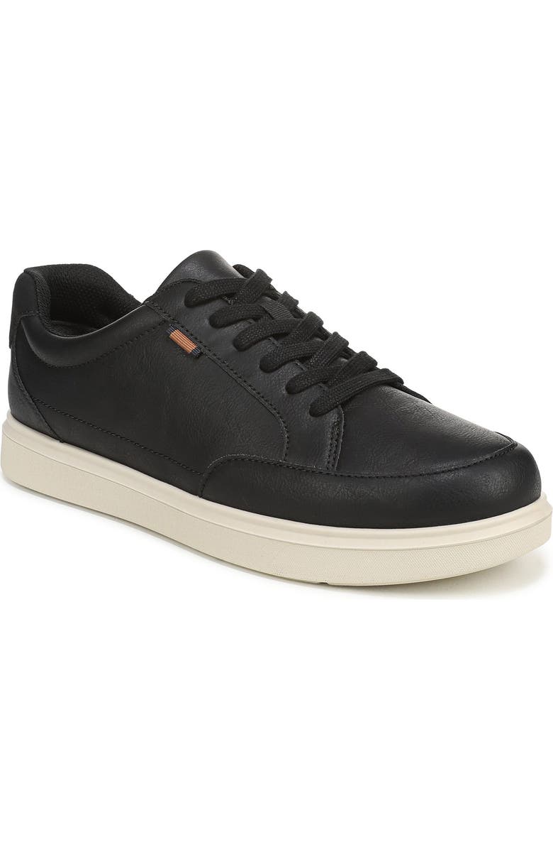 Dr. Scholl's City Cloud Lace-Up Sneaker, Main, color, Black Faux Leather