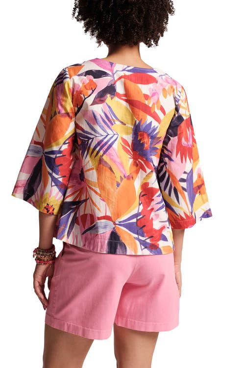 FRANCES VALENTINE FRANCES VALENTINE EASY TOP PRINT COTTON POPLIN