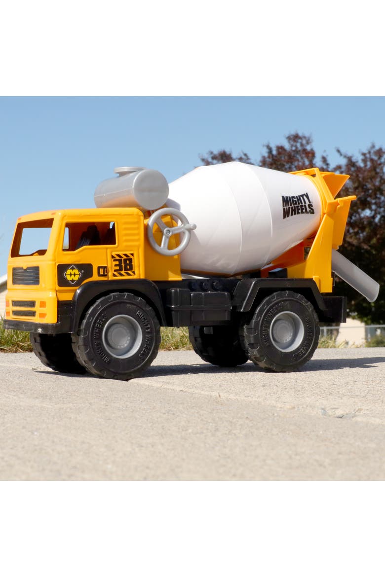 Cement Mixer Truck Toy Vehicle, Alternate, color, Multicolored