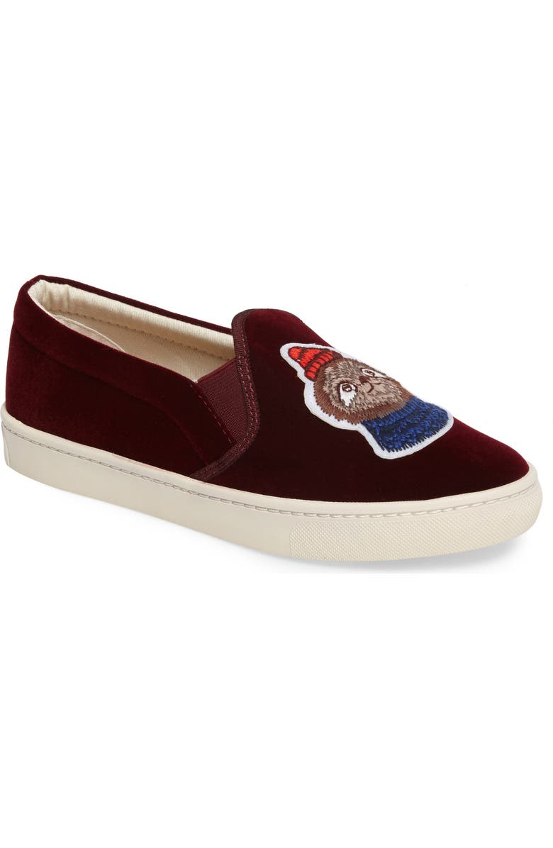 Soludos Velvet Llama Sneaker, Main, color,